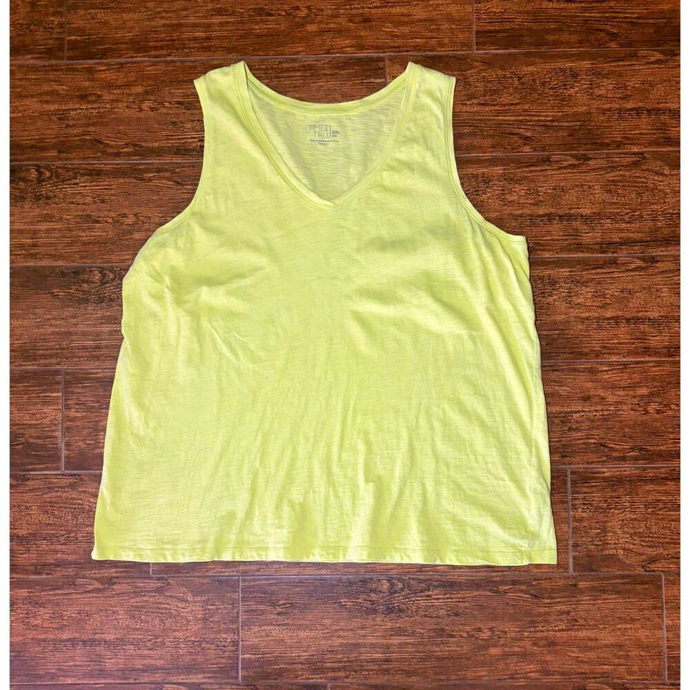Time and Tru V-Neck Tank Top - XXL